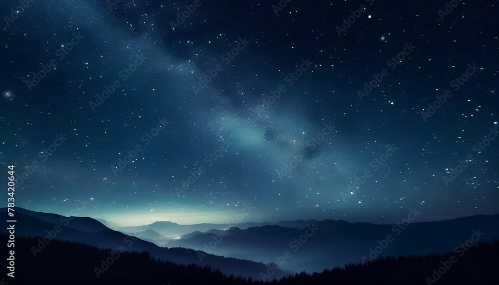 night sky full of stars design