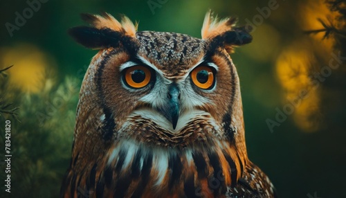 owl headshot with closeup of face © Tomas
