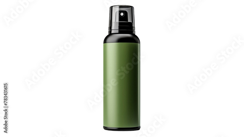 Outdoor protection ensured with effective insect repellent spray. Isolated On Transparent Background OR PNG Background OR White Background. photo