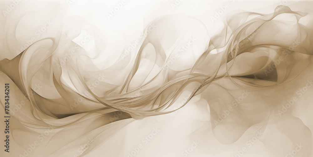 Fototapeta premium Softness and smoothness combined with perfect, abstract colors.