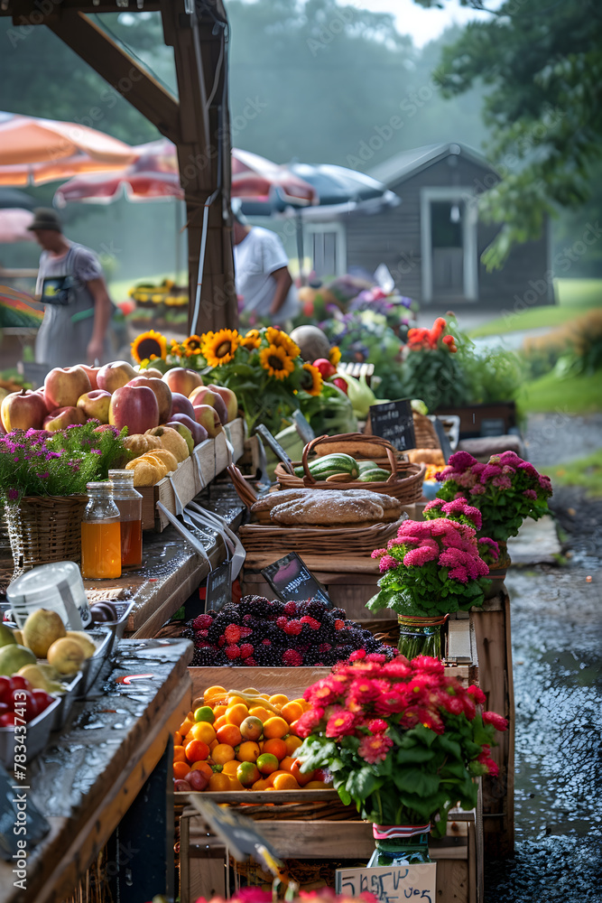 The Local Harvest: A Bustling Morning at a New Jersey Farmers Market