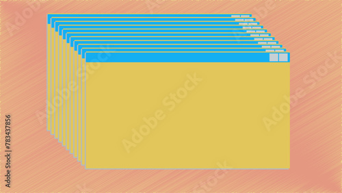 Empty error dialog box, 90s retro vaporwave aesthetics digital screen user interface. Cute old computer ui elements, nostalgic pc icons and dialog boxes vector set. Illustration of computer screen 90s
