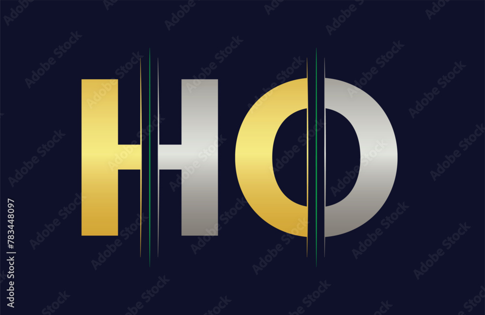 HO Letter Logo Template Illustration Design. HO Letter Logo Template Illustration Design.