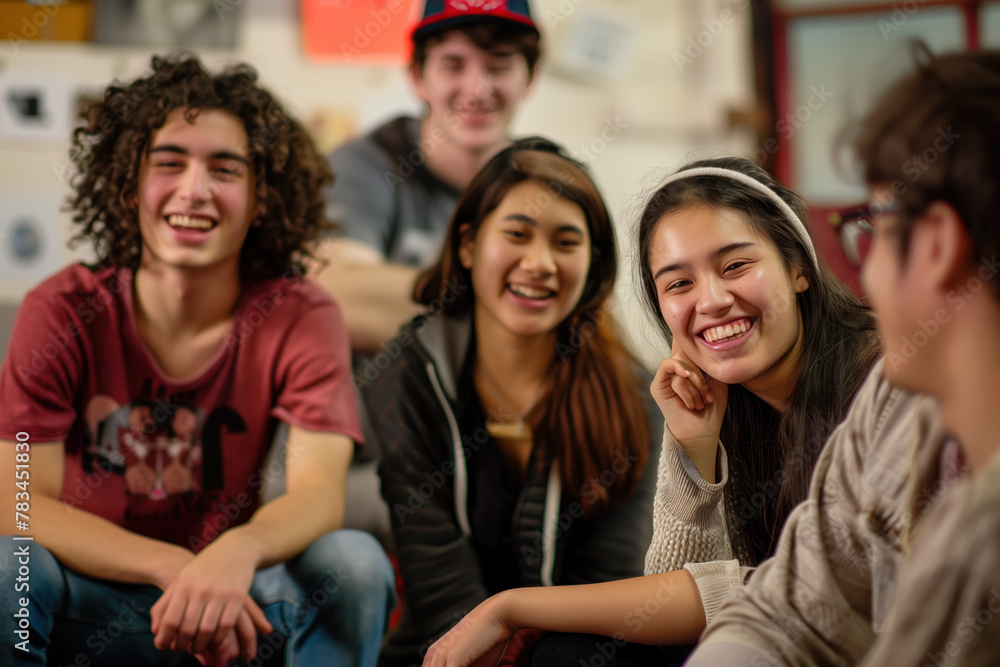 Photo of Students, Generative AI Photo of Students, Generative AI