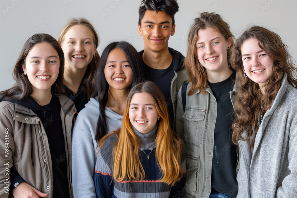 Photo of Students, Generative AI Photo of Students, Generative AI