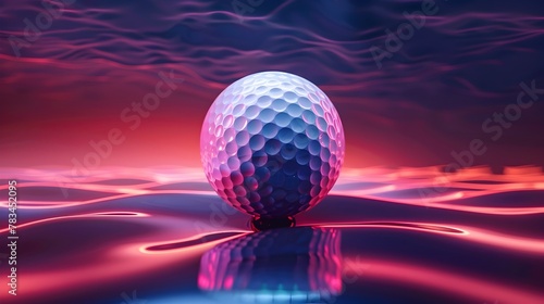Futuristic Golf Ball: A Conceptual Journey into Modern Sports Technology