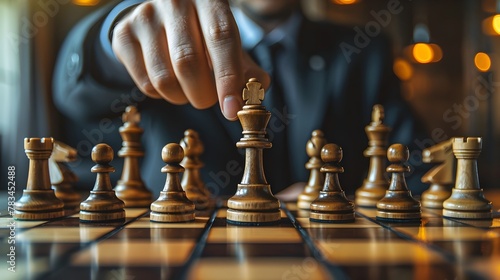 Moving Forward with Strategic Thinking:A Conceptual Chess Game in a Professional Office Setting
