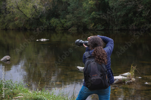 photographer at work