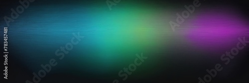 blue to green gradient soft spotlight on plain black background from Generative AI