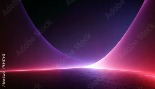 Abstract Pink Blue Purple Glowing Gradient Hues Background © CreativeStock