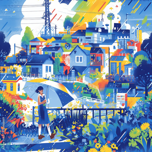 Seamless Outer Space Exploration Pattern