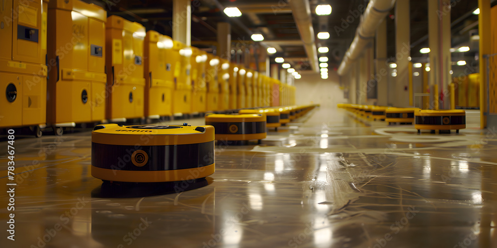 Automated Warehouse Robotics | Fleet of Autonomous Delivery Vehicles in Action
Automated Warehouse Robotics | Fleet of Autonomous Delivery Vehicles in Action