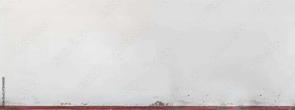 The wall is painted a light gray and has a smooth surface The wall is painted a light gray and has a smooth surface