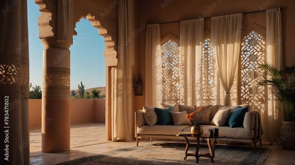 Morocco Architecture, beautiful intricate pattern