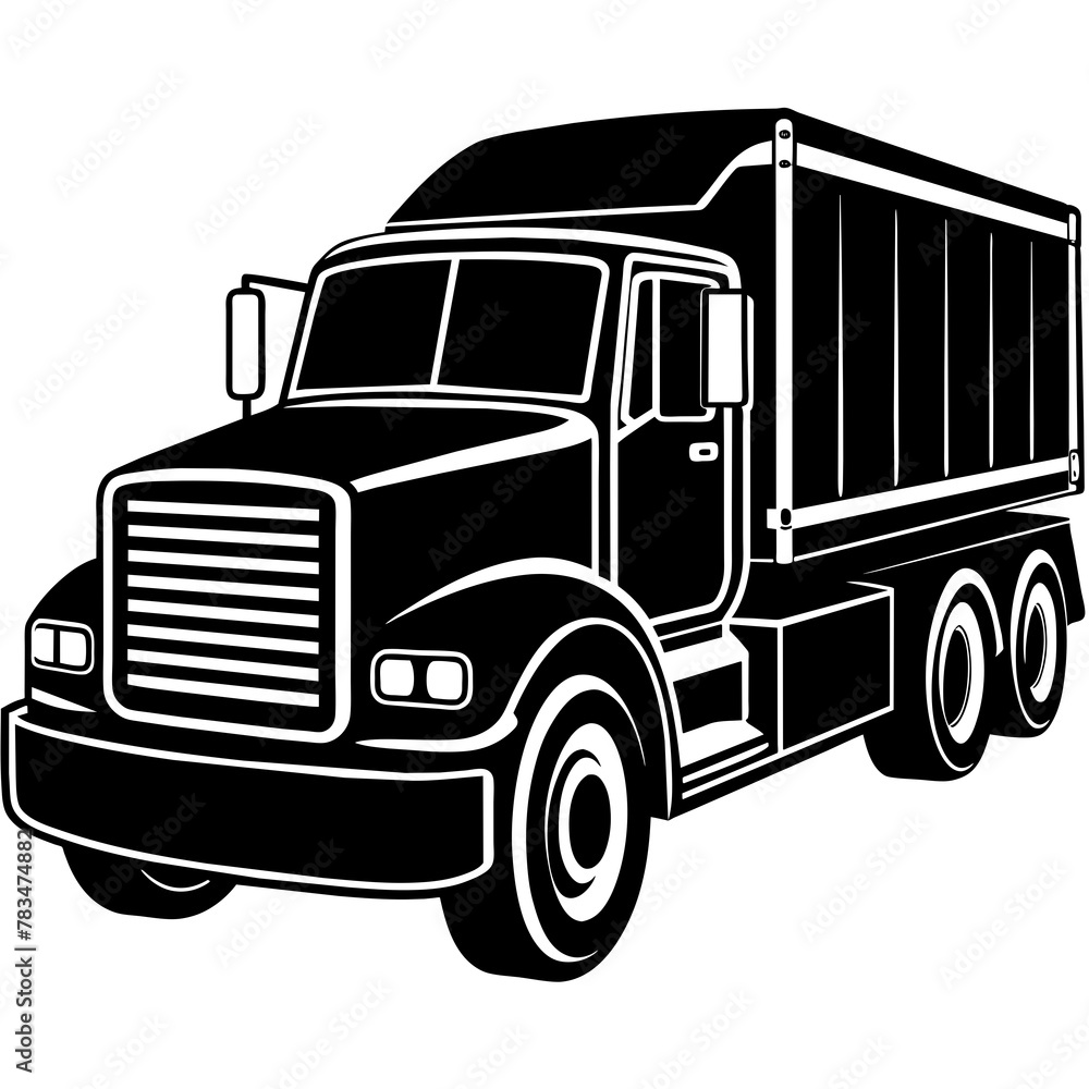 truck isolated on white mascot,truck silhouette,vector,icon,svg,characters,Holiday t shirt,black truck drawn trendy logo Vector illustration,truck on a white background,eps,png truck isolated on white mascot,truck silhouette,vector,icon,svg,characters,Holiday t shirt,black truck drawn trendy logo Vector illustration,truck on a white background,eps,png