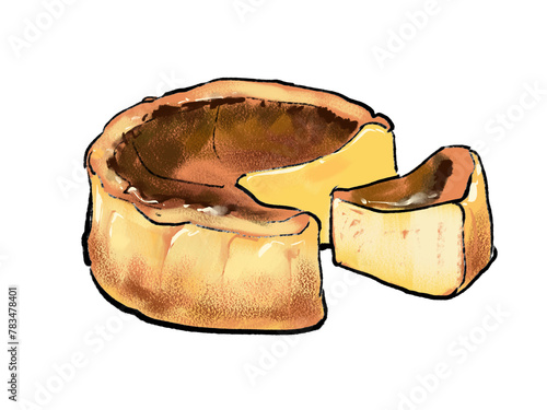 バスクチーズケーキ