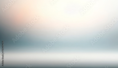 A blurred gradient background transitioning from white to blue, embodying a tranquil and creative concept. Generative AI photo