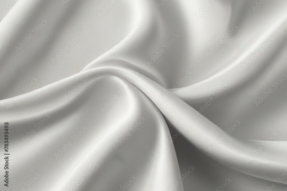 luxury cloth with drapery and wavy folds of ivory color creased smooth silk satin material texture. luxury cloth with drapery and wavy folds of ivory color creased smooth silk satin material texture.