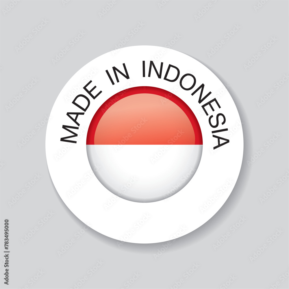 made in indonesia. template icon design made in indonesia. template icon design