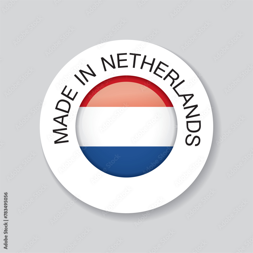 made in netherlands. template icon design made in netherlands. template icon design