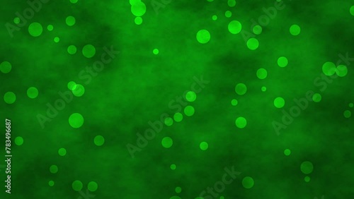 Wallpaper Mural Animated Abstract Background and Fading Green Particles designed background, texture or pattern Torontodigital.ca