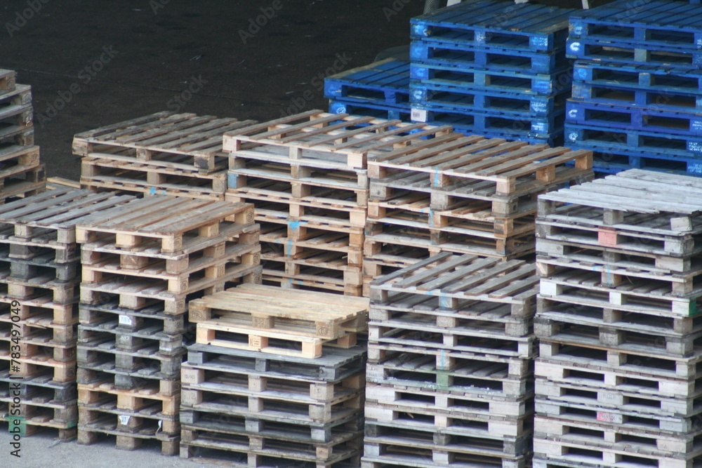 stacks of pallets stacks of pallets