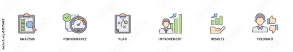 Evaluation icon packs for your design digital and printing of analysis, performance, plan, improvement, results, and feedback icon live stroke and easy to edit Evaluation icon packs for your design digital and printing of analysis, performance, plan, improvement, results, and feedback icon live stroke and easy to edit