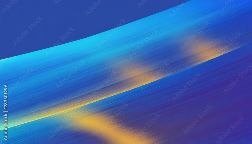 Blue Motion Blur: Abstract Gradient Symphony