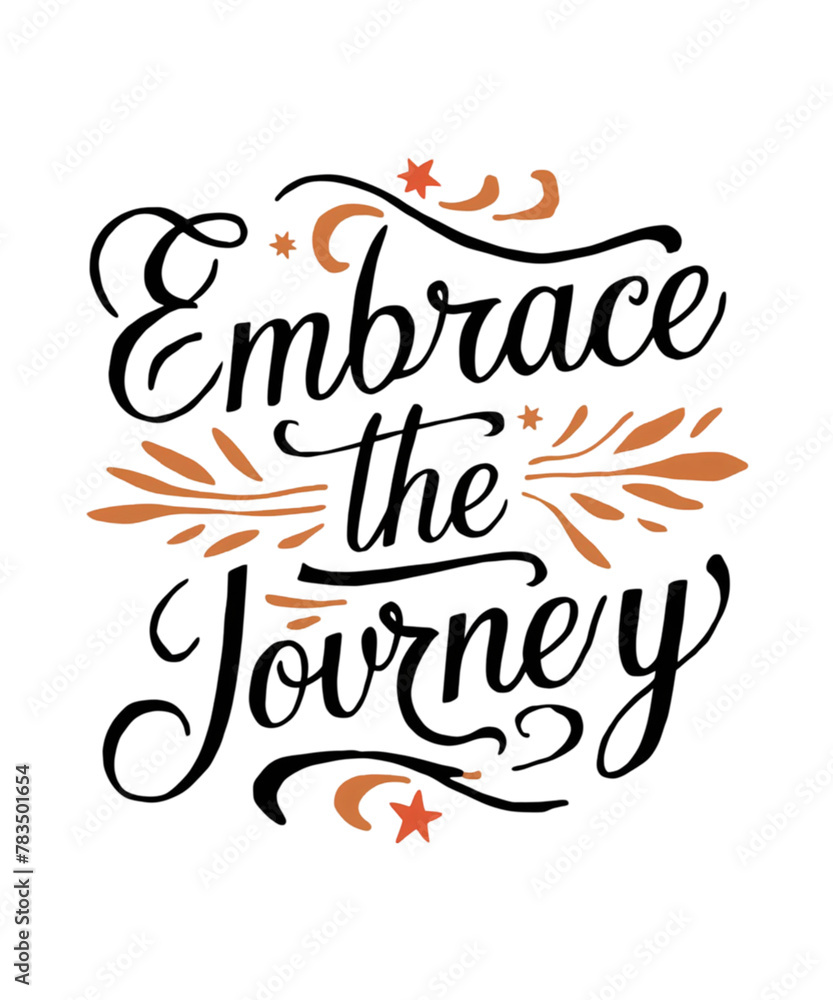 Typographic artwork featuring this inspiring quote in elegant fonts and vibrant colors. “Embrace the Journey” Typographic artwork featuring this inspiring quote in elegant fonts and vibrant colors. “Embrace the Journey”