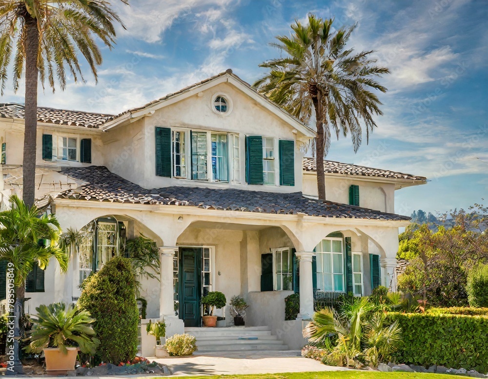 luxury home, palm trees, luxury, architecture, blue sky, real estate, property, mountain view, landscaping luxury home, palm trees, luxury, architecture, blue sky, real estate, property, mountain view, landscaping