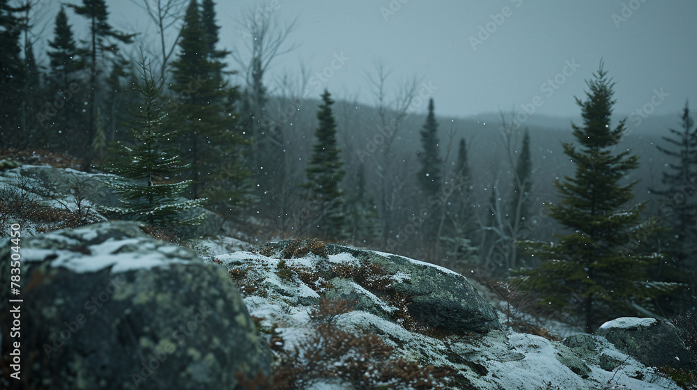 forest in winter forest in winter