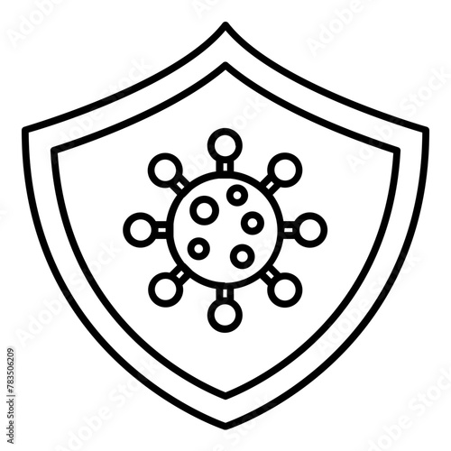 anti virus medical icon