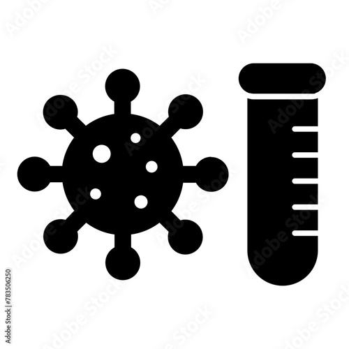 virus vaccine medical icon