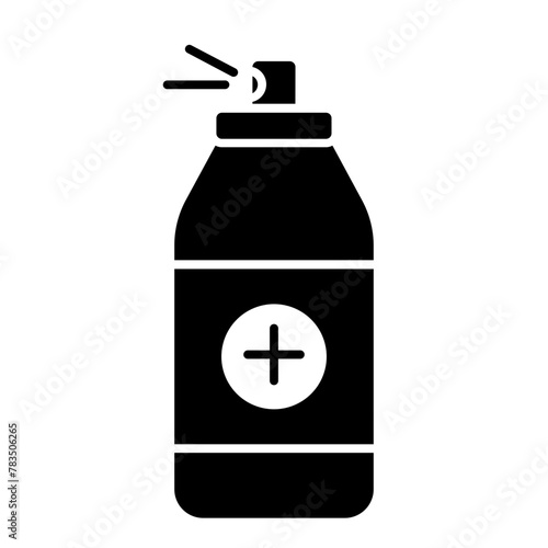 hand sanitizer medical icon