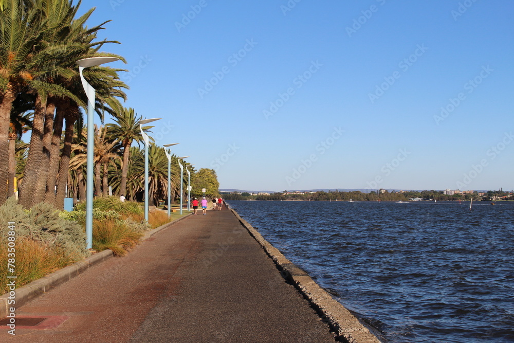 path in the beach, Perth, Australia path in the beach, Perth, Australia