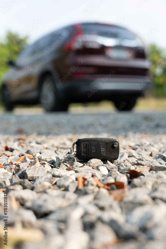 Lost car keys on the ground, Car keys dropped on the floor or fall lying on the street home front. Walking Away From Lost Car Key, can not transport, express, rush time, wast time, emergency. Lost car keys on the ground, Car keys dropped on the floor or fall lying on the street home front. Walking Away From Lost Car Key, can not transport, express, rush time, wast time, emergency.
