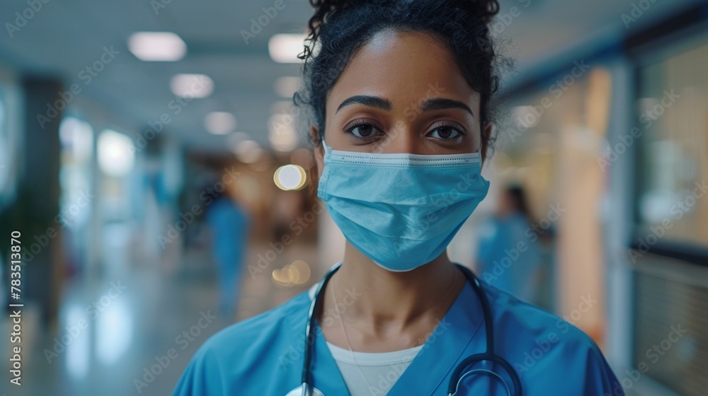 Thank a healthcare worker or frontline worker for their dedication and sacrifices in keeping others safe and healthy, expressing gratitude for their service to the community ,4k Thank a healthcare worker or frontline worker for their dedication and sacrifices in keeping others safe and healthy, expressing gratitude for their service to the community ,4k