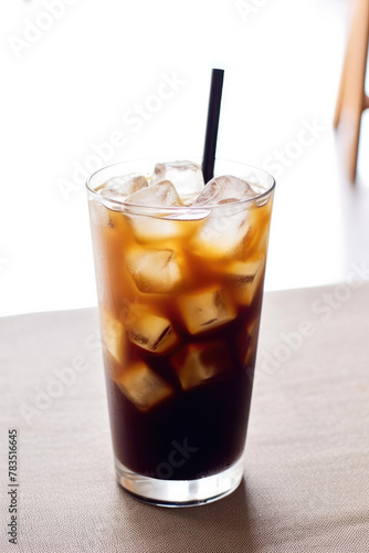 Wallpaper Mural グラス, 氷, コーヒー, 飲み物, 冷えたコーヒー, アイスコーヒー, glass, ice, coffee, drinks, cold coffee, iced coffee Torontodigital.ca