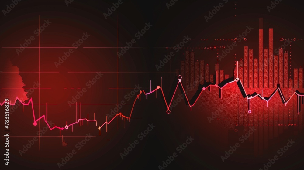 Stock market graph trading analysis investment financial, stock exchange financial or forex graph stock market graph chart business crisis crash loss and grow up gain and profits win up trend - Stock market graph trading analysis investment financial, stock exchange financial or forex graph stock market graph chart business crisis crash loss and grow up gain and profits win up trend -