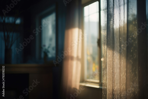                                                                                Architecture  room  house  window  window sill  curtains  soft light  afternoon light