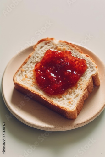 パン, 食パン, ジャム, 苺, 苺ジャム, 軽食, 朝食, bread, jam, strawberry, strawberry jam, snack, breakfast