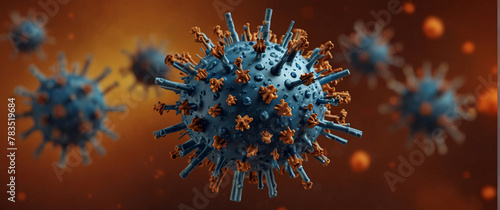 dangerous virus background wallpaper
