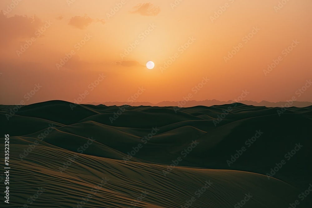 Obraz premium Beautiful view of the desert.