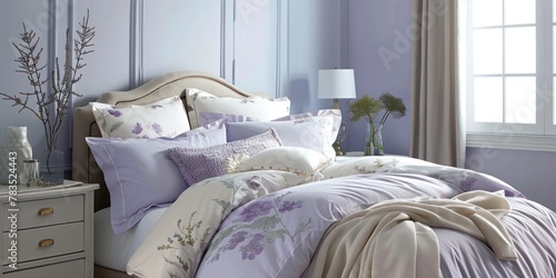 Soothing Bedroom Colors for Deep Sleep: Choose soothing bedroom colors, like lavender or soft blue, to promote deep sleep and relaxation
