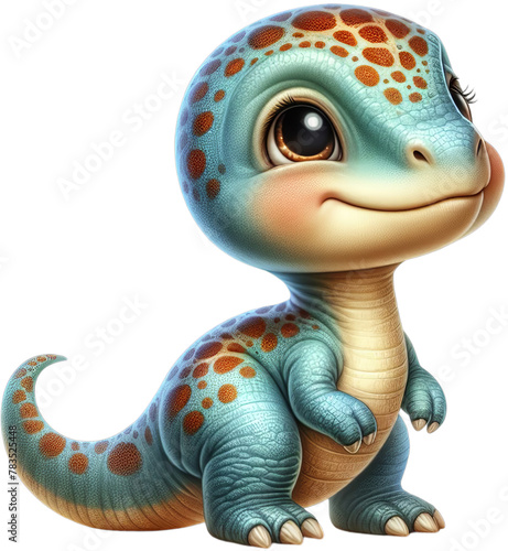  Watercolor Baby Dinosaur Whimsical Art for Little Explorers and Dino Enthusiasts - Transparent PNG
