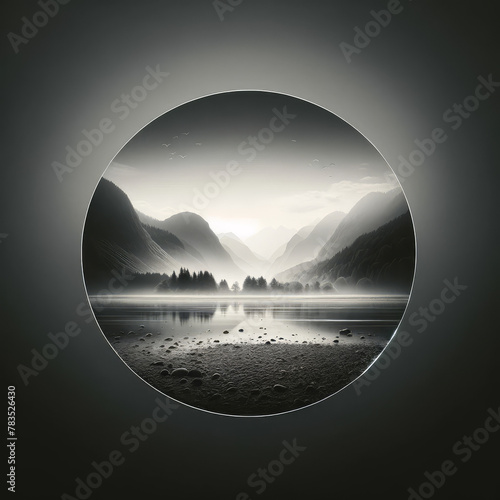 Natural Minimalism: Serene Environmental Beauty