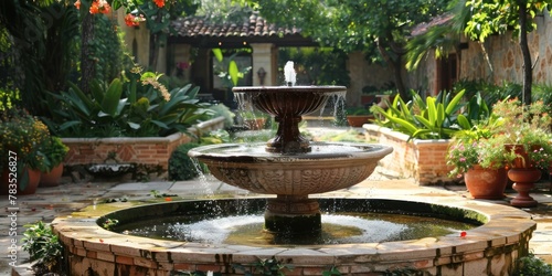 Wishing Wells and Fountains: Incorporate wishing wells or fountains where guests can pause to make a wish or simply enjoy the soothing sound of water, 