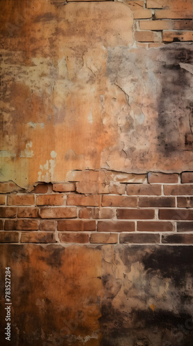 The Melancholic Elegance of a Weathered Brick Wall
