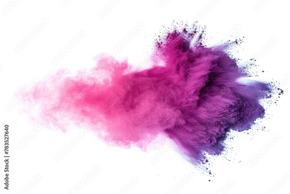 Vibrant Purple Haze Cloud Effect

