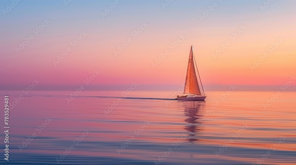 Sailing at Dusk